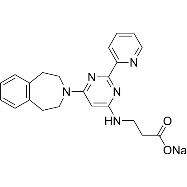 GSK-J1 sodium Chemical Structure