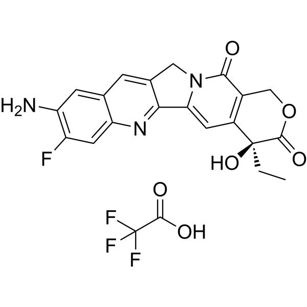 10NH2-11F-Camptothecin TFA Chemical Structure