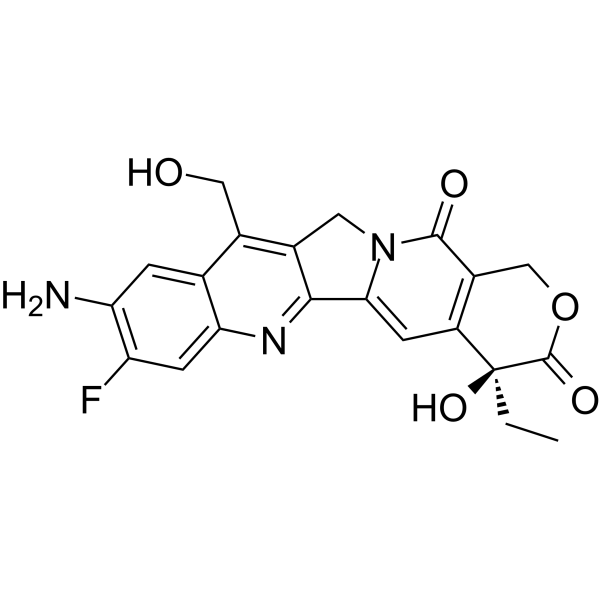 7Ethanol-10NH2-11F-Camptothecin Chemical Structure
