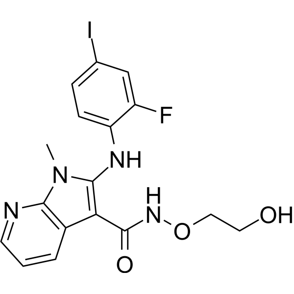 Nedometinib Chemical Structure