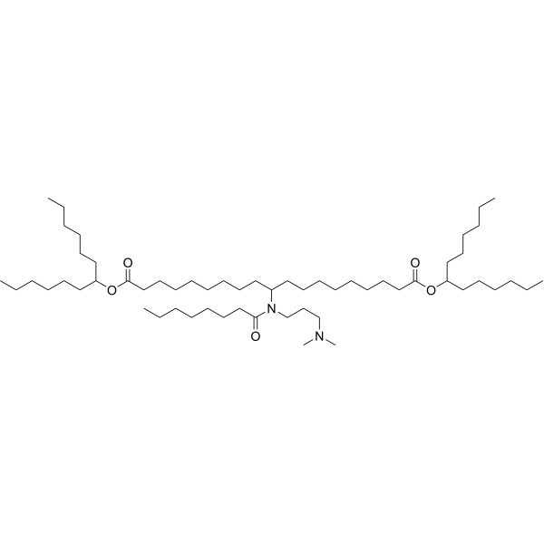 Ionizable lipid-1 Chemical Structure