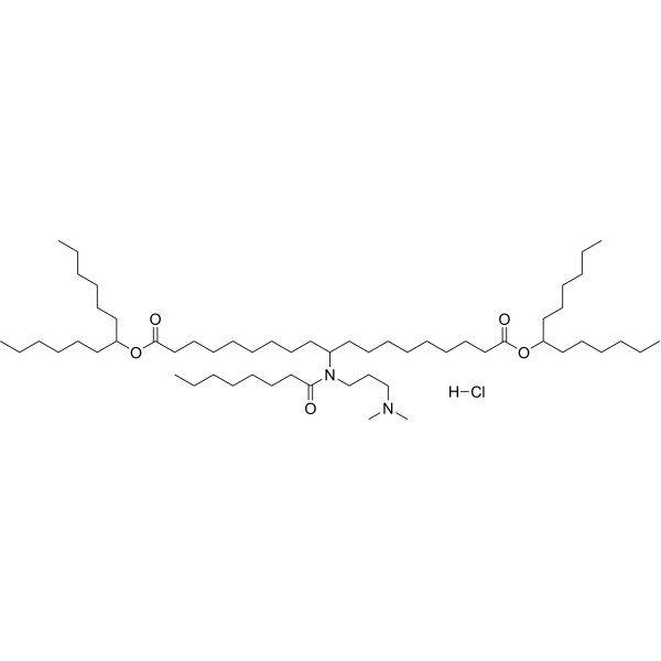 Ionizable lipid-1 hydrochloride Chemical Structure