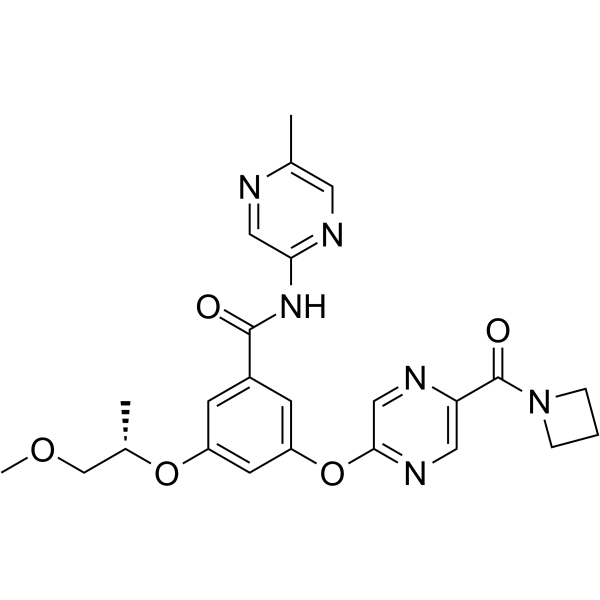 AZD1656 Chemical Structure