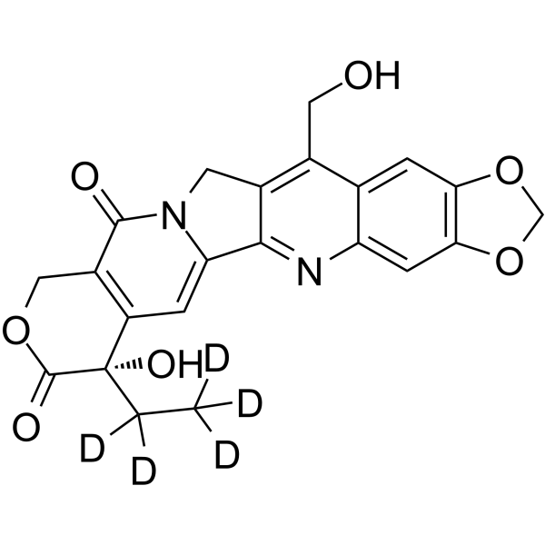 7-Hydroxymethyl-10,11-MDCPT-<em>d</em>5