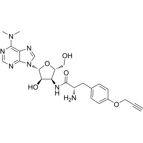 O-Propargyl-Puromycin Chemical Structure