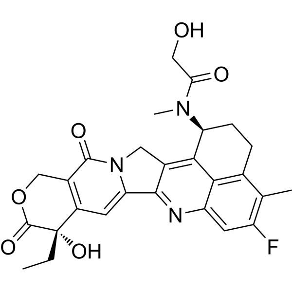 Exatecan-methylacetamide-OH Chemical Structure