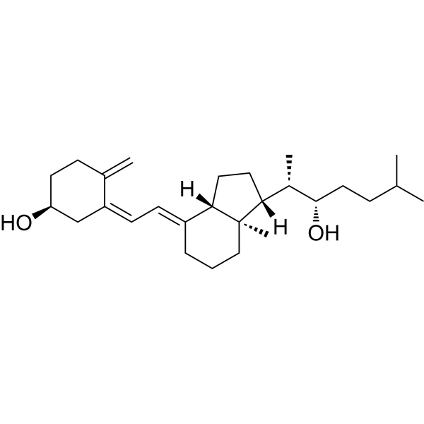 22-Hydroxyvitamin D3 Chemical Structure