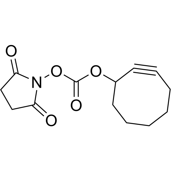 SCO-NHS carbonate Chemical Structure