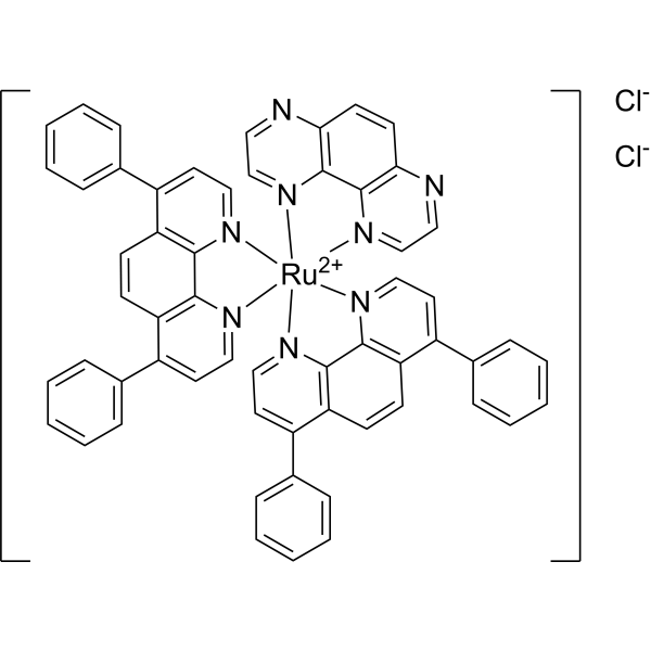 [Ru(DIP)2TAP]Cl2 Chemical Structure