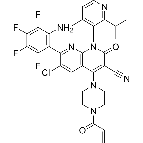 KRAS G12C inhibitor 62 Chemical Structure