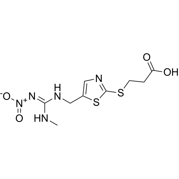 Clothianidin-2-S-propanoic acid Chemical Structure