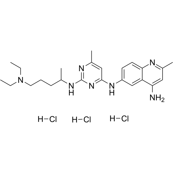 NSC 23766 trihydrochloride Chemical Structure
