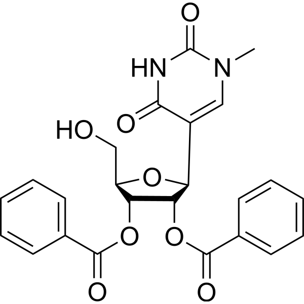 2',3'-Dibenzoyl-1-methylpseudouridine Chemical Structure