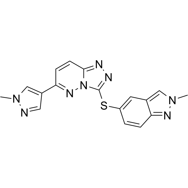 c-Met inhibitor 1 Chemical Structure