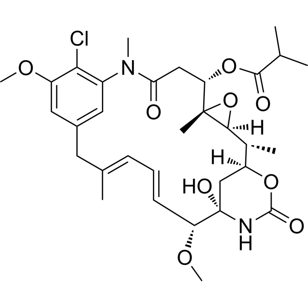 Ansamitocin P-3 Chemical Structure