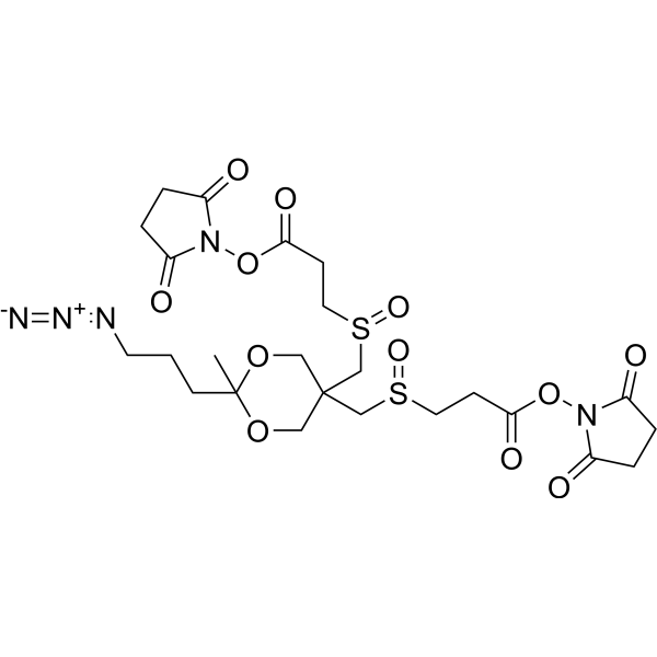 Azide-A-DSBSO crosslinker Chemical Structure