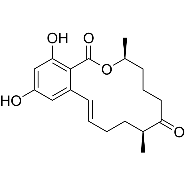 (8S)-Methyl zearalenone Chemical Structure