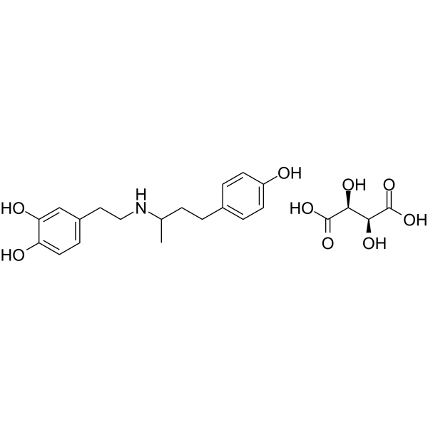 Dobutamine tartrate Chemical Structure
