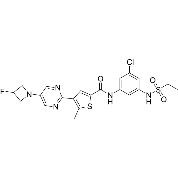 DHX9-IN-9 Chemical Structure