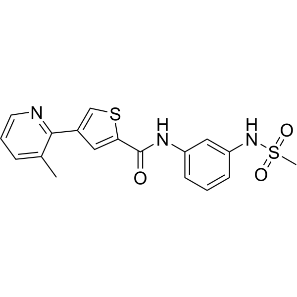 DHX9-IN-12 Chemical Structure