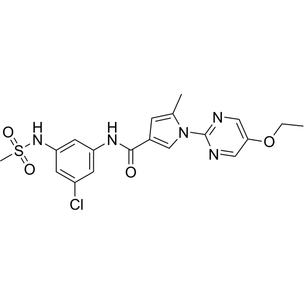 DHX9-IN-16 Chemical Structure
