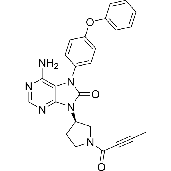 Tirabrutinib Chemical Structure