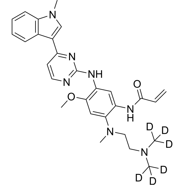 Osimertinib-d<sub>6</sub> Chemical Structure
