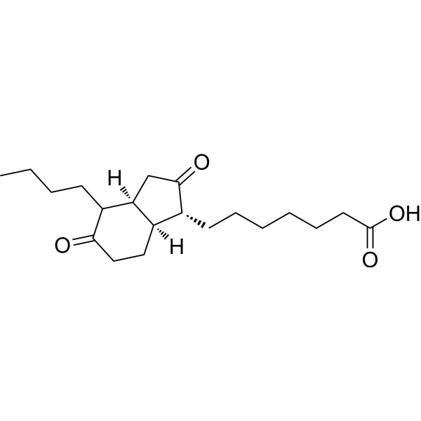 Bicyclo-PGE1 Chemical Structure