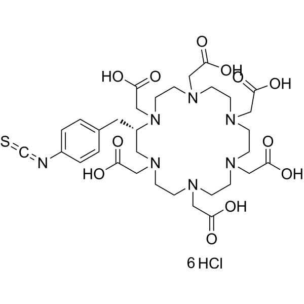 p-SCN-Bn-HEHA hydrochloride Chemical Structure