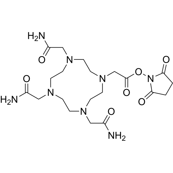 DOTAM-NHS-ester Chemical Structure