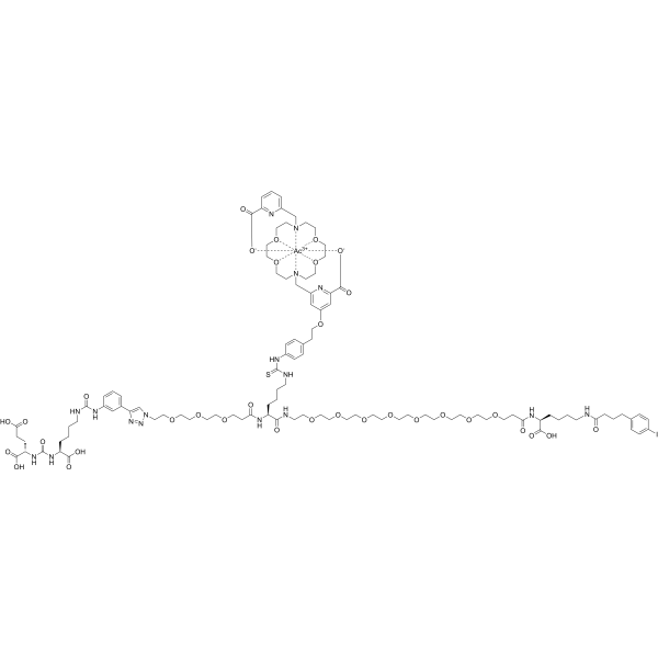 Ac-PSMA-trillium Chemical Structure