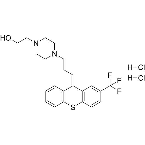 Flupentixol dihydrochloride (Standard) Chemical Structure