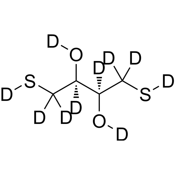 DL-dithiothreitol-d<sub>10</sub>-1 Chemical Structure
