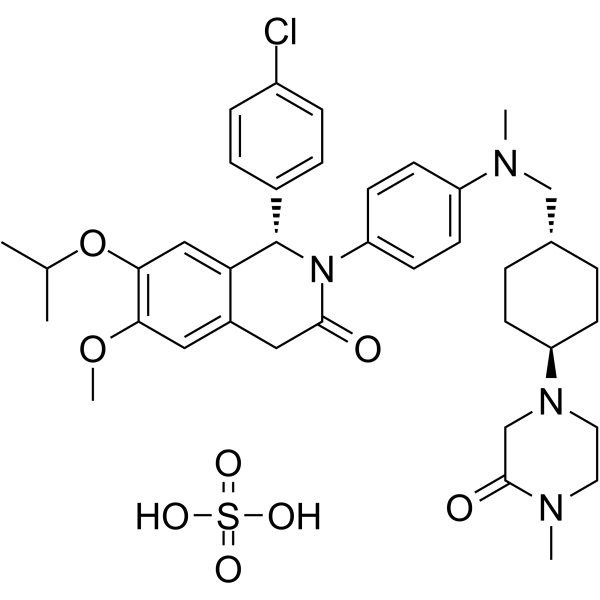 NVP-CGM097 sulfate Chemical Structure