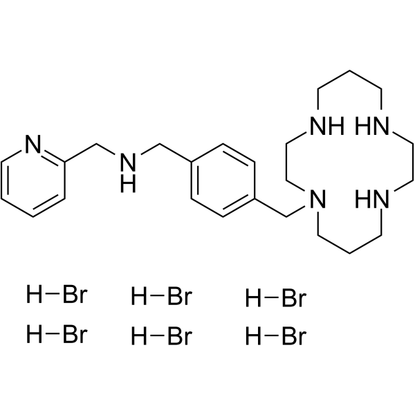AMD 3465 hexahydrobromide Chemical Structure