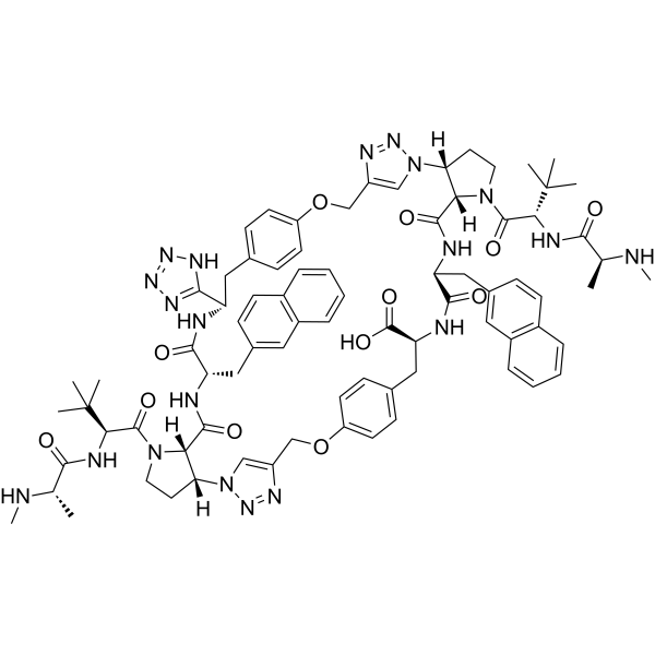 XIAP BIR2/BIR2-3 inhibitor-2 Chemical Structure