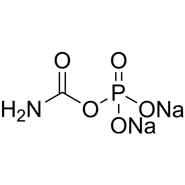 Disodium carbamyl phosphate Chemical Structure