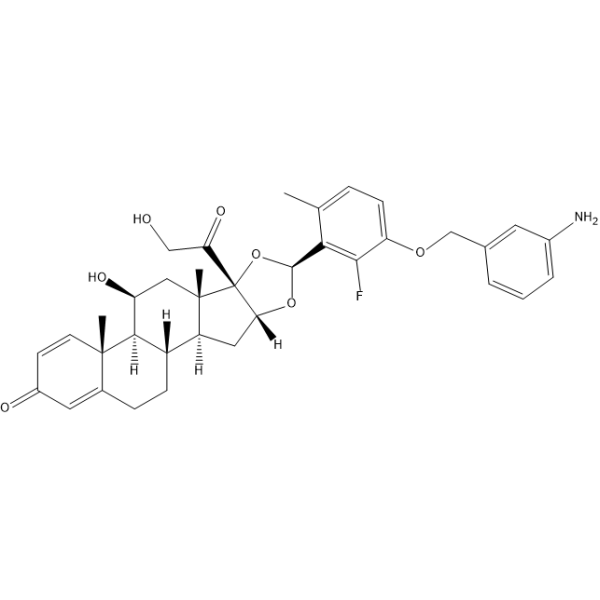 Glucocorticoid receptor agonist-3 Chemical Structure