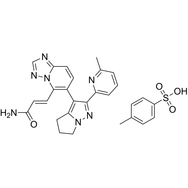 <em>TGF</em>-βRI inhibitor 1 methylbenzenesulfonate