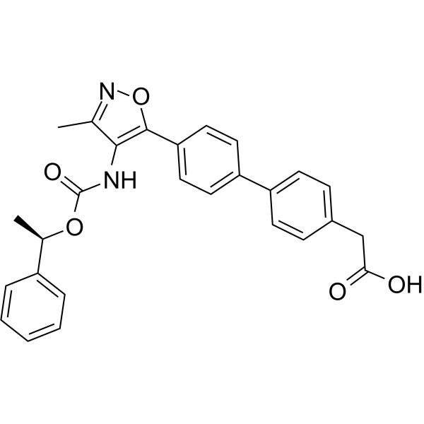 AM095 free acid Chemical Structure