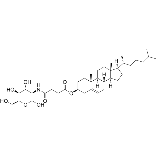 Glucosamine Cholesterol Chemical Structure
