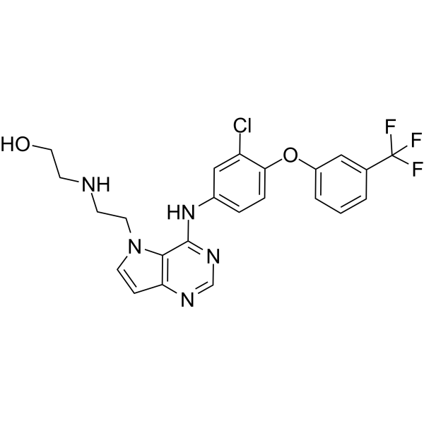 EGFR/HER2-IN-11 Chemical Structure