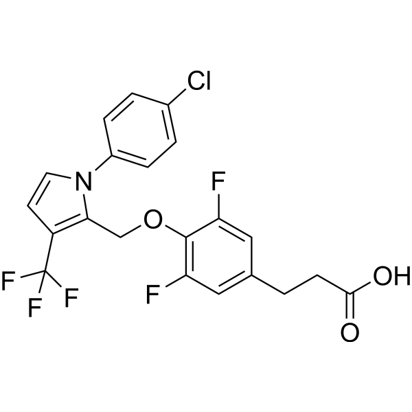 GPR120 Agonist 4 Chemical Structure