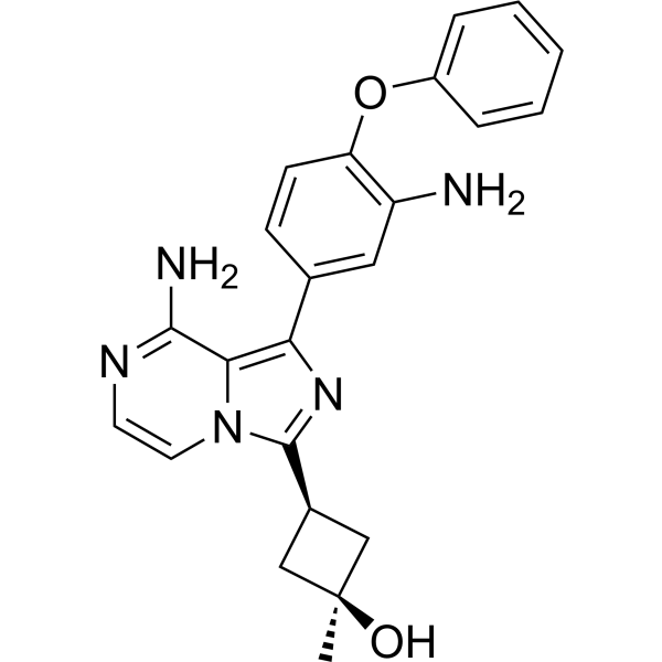 Ack1 inhibitor 2 Chemical Structure