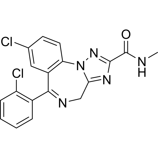 N-Desmethyl Rilmazolam Chemical Structure