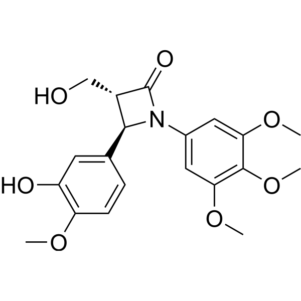 Tubulin inhibitor 42 Chemical Structure