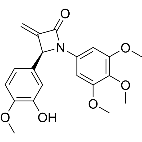 Tubulin inhibitor 43 Chemical Structure
