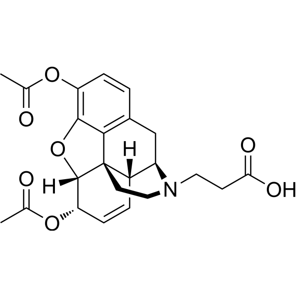 Heroin-CH2-acid Chemical Structure