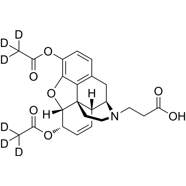 Heroin-CH2-acid-d<em>6</em>