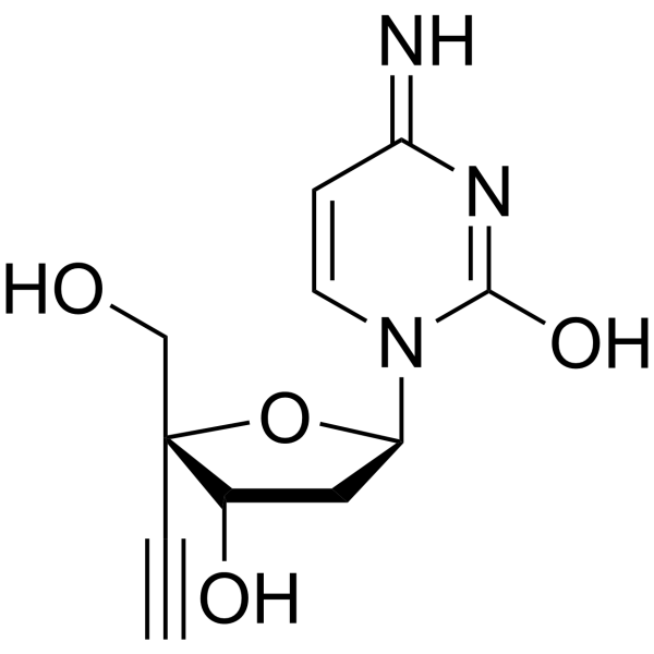 4'-Ethynyl-2'-deoxycytidine Chemical Structure